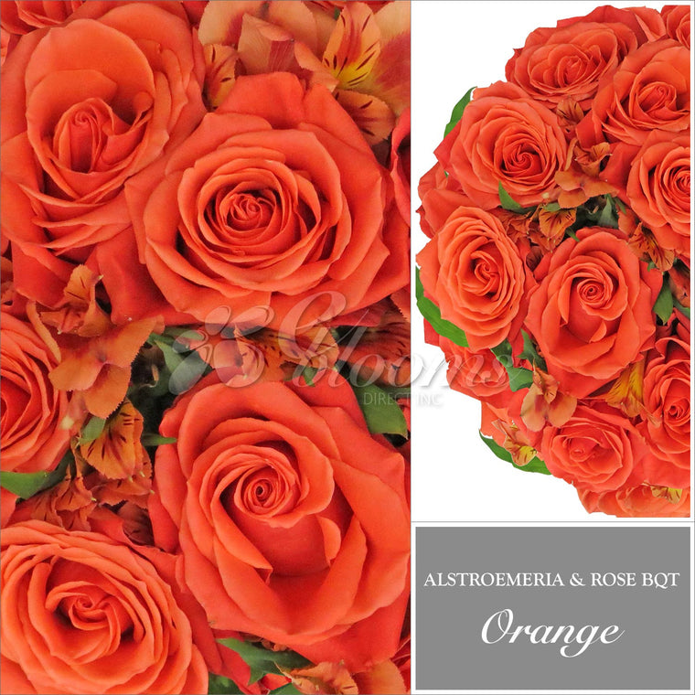 Rose - Alstroemeria Orange