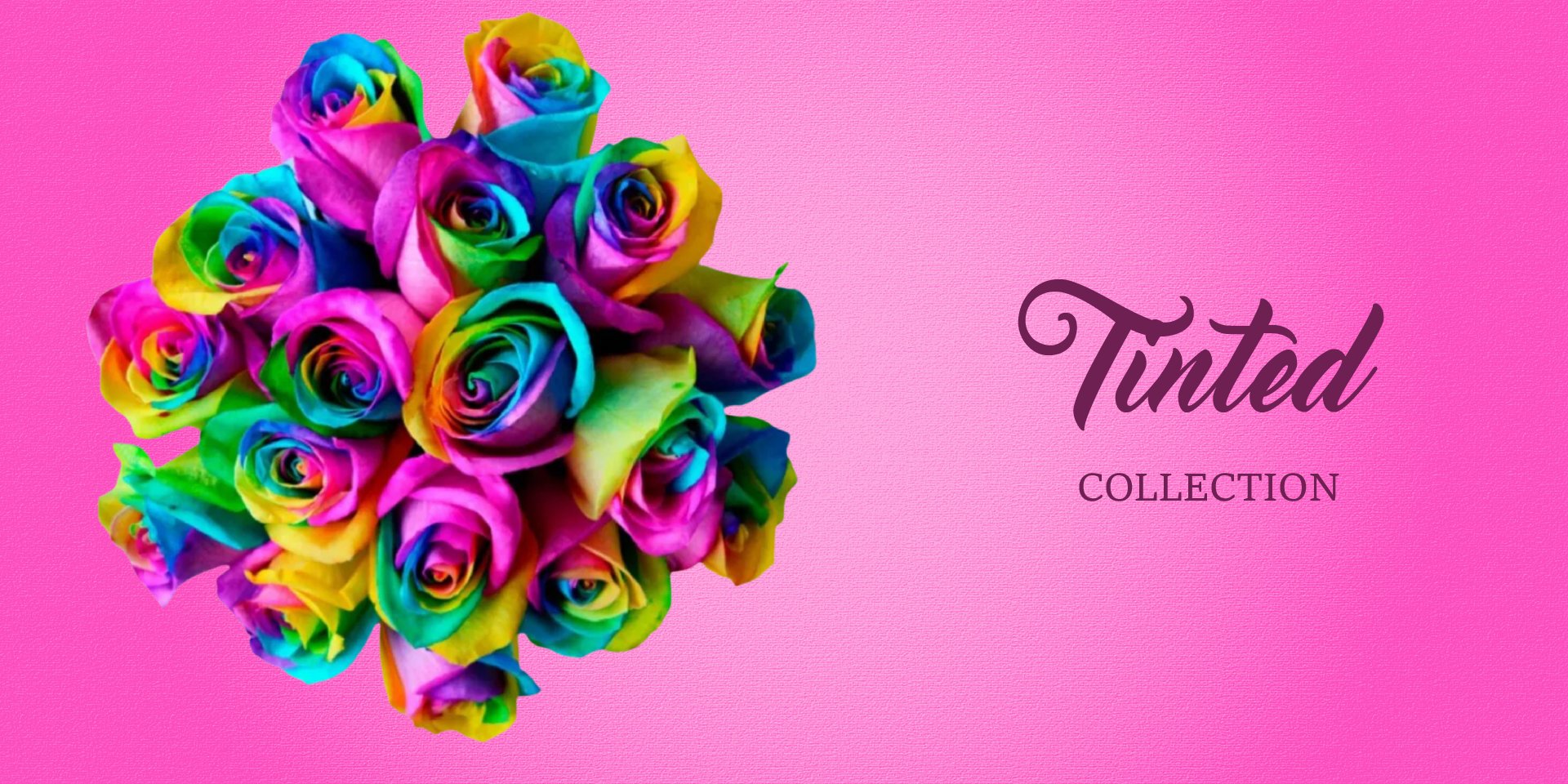 Tinted Roses - free delivery flowers near me