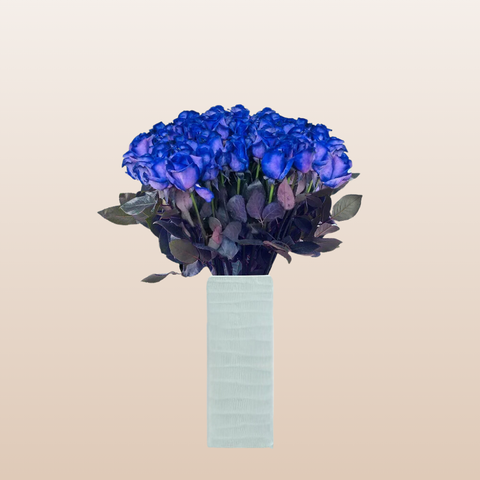 Blue Tinted Roses