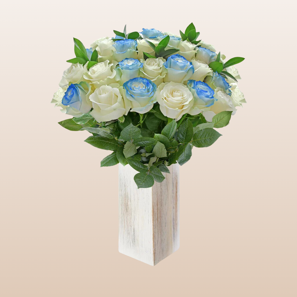 Blue Rose Bouquet