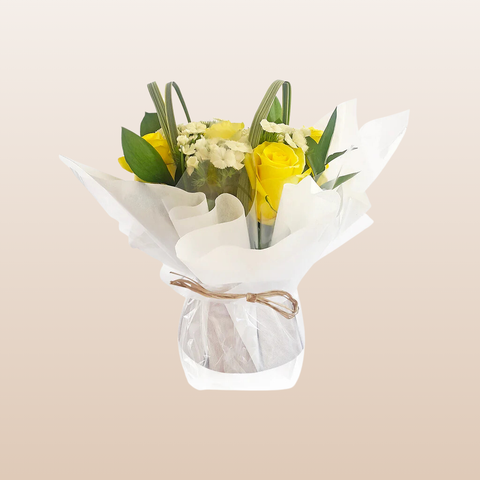 Centerpieces Touch of class Yellow
