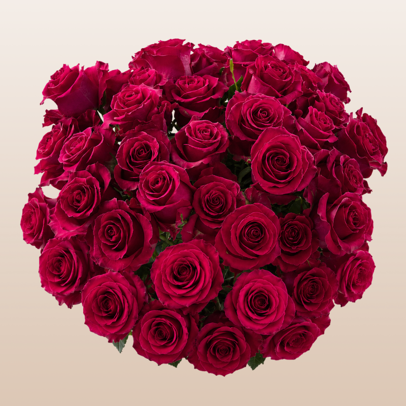 Heart shaped red rose arrangement | EbloomsDirect