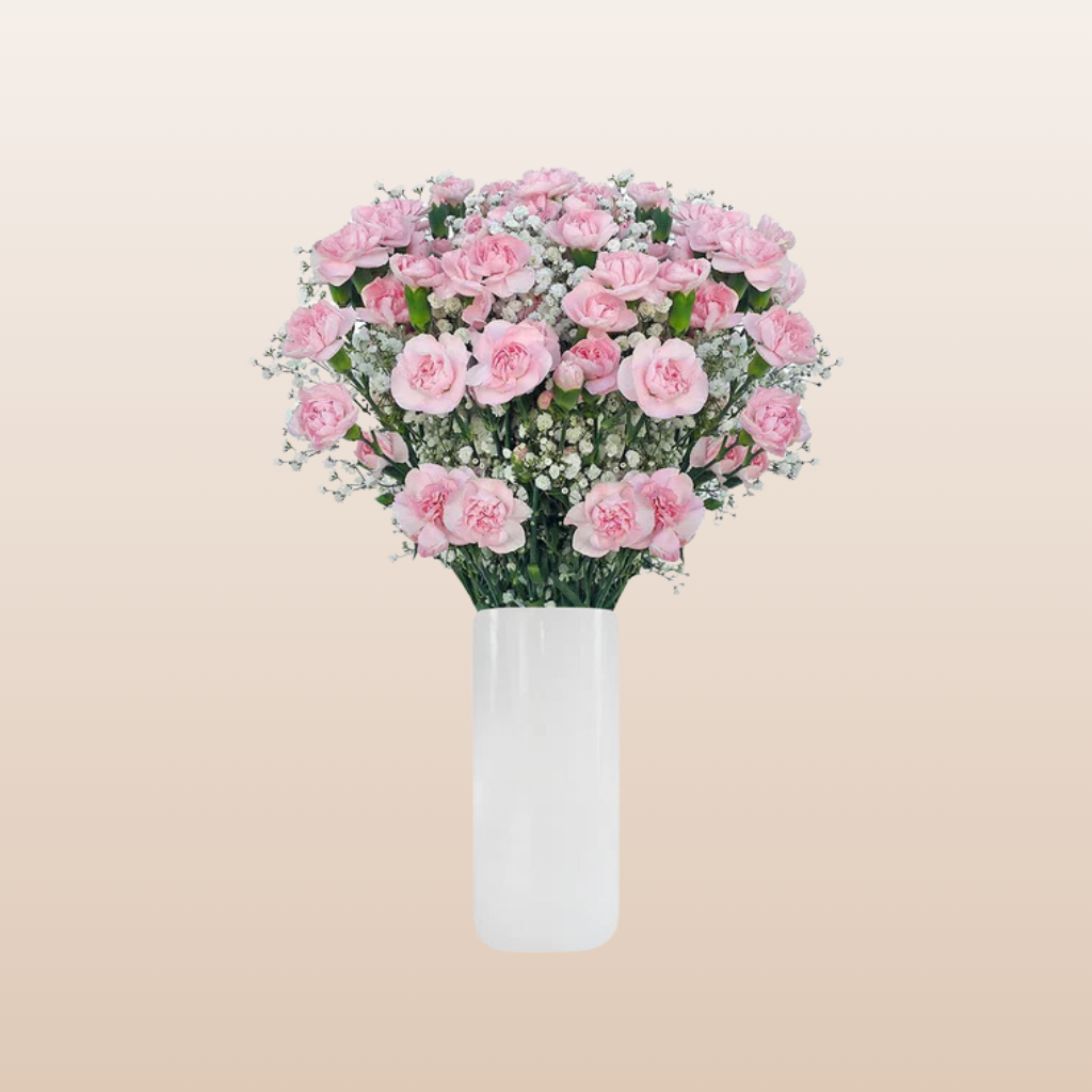 Mini Carnation Light Pink Bqt