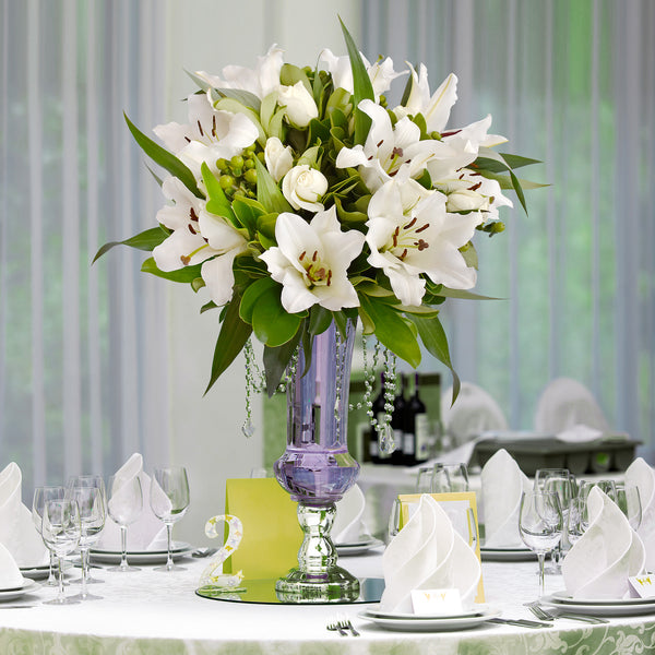 white lily centerpieces weddings White Centerpieces Simple Me!
