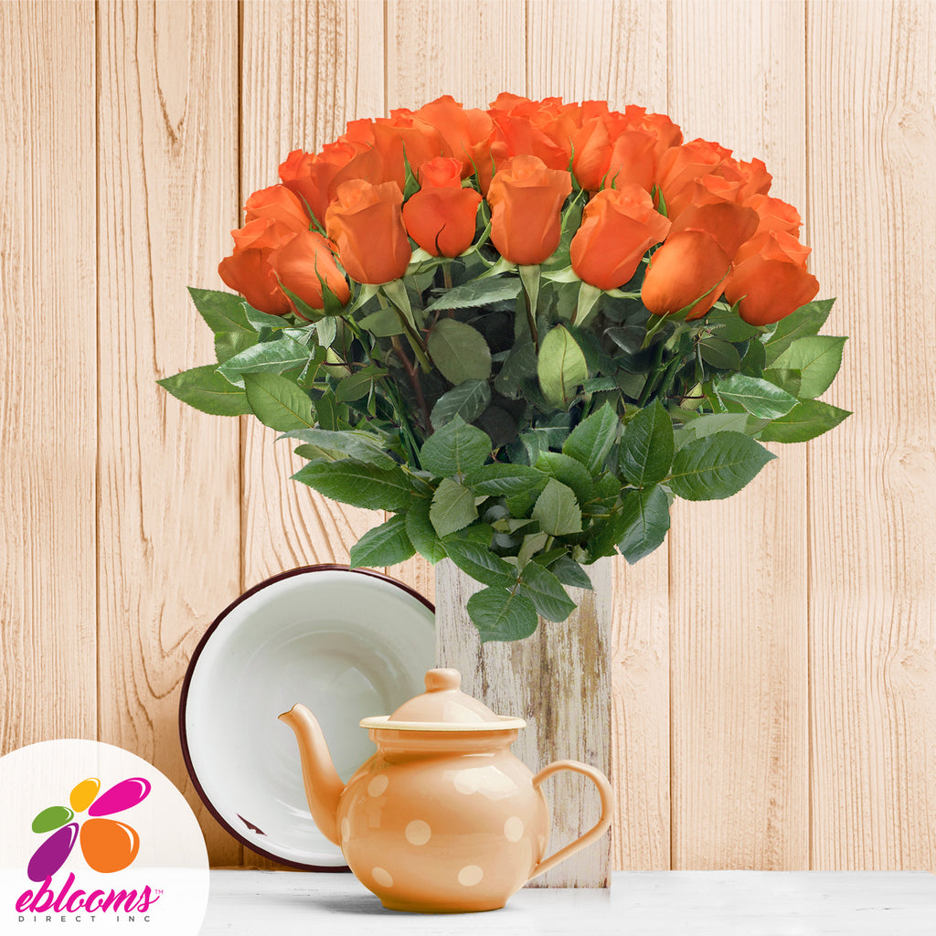 Orange roses the best flower arrangement centerpieces bouquets to order online for any ocassion weddings, or event planners and valentine's day