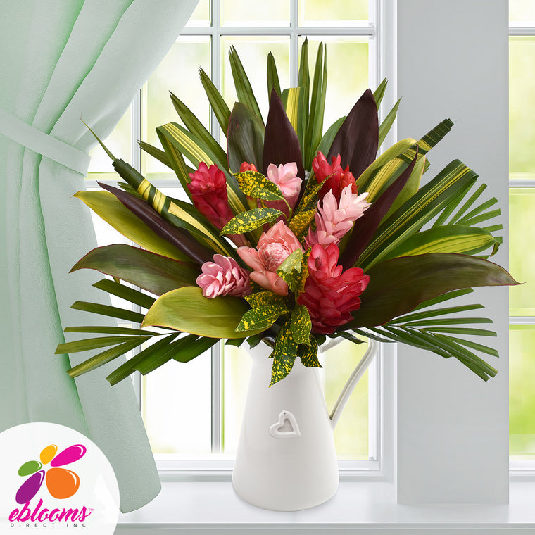 Pink Lady Tropical Bouquet 31 Stems - Pack 2
