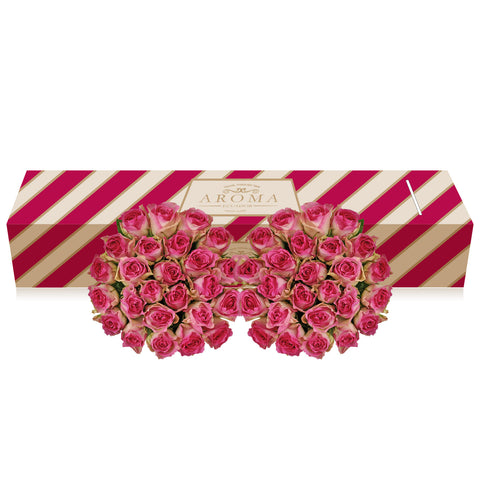 Bicoor pink roses the best flower arrangements centerpieces and bouquets to order online for any ocassion or wedding  and Valentine's day