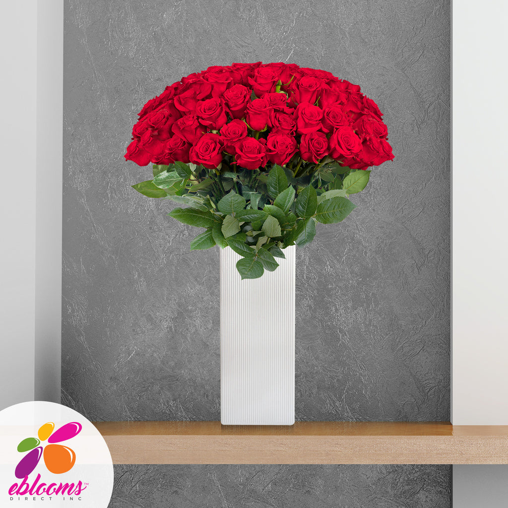 Red Roses Long Stems for valentine's day 2020